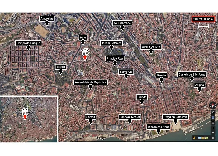 Myplaceforyou: Central Lisbon Apartment with City and Tagus Views, Portugal
