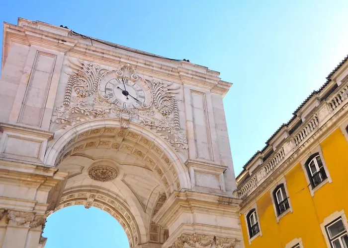 Private Room In A Historic Lisbon Building On Rua Augusta, Portugal