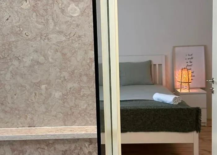 Appartamento Luxuoso Quarto Com Banheiro Privativo No Centro De Lisboa, Portogallo