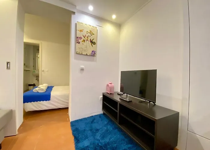 In Lisbon Blue Apartment, Portugal