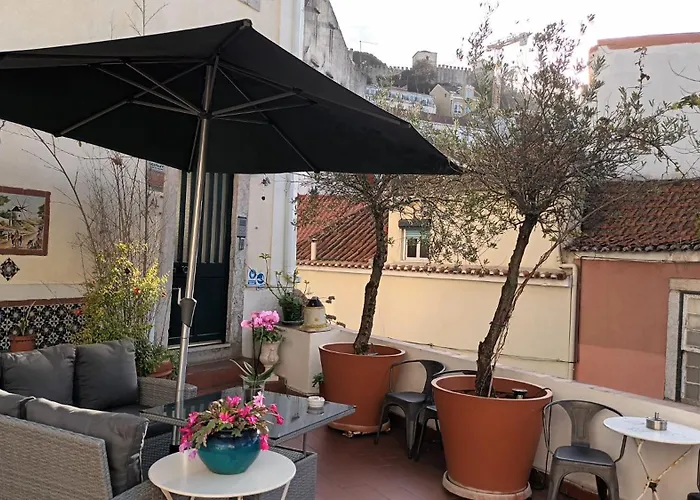 Costa Do Castelo Terrace, Em Rua Dos Lagares 8 Appartement Lissabon, Portugal