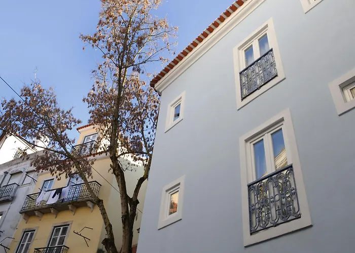 Alfama Yellow House Lissabon, Portugal