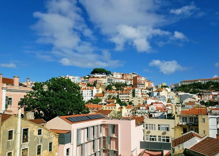 Amazing Downtown Apt With Small Balcony With View Over The Castle Lisbon, Portugal