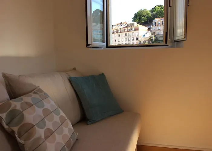 Boavista Apartment, Panoramic Castle, Graca And City Views, Historic Mouraria Lisbona, Portogallo